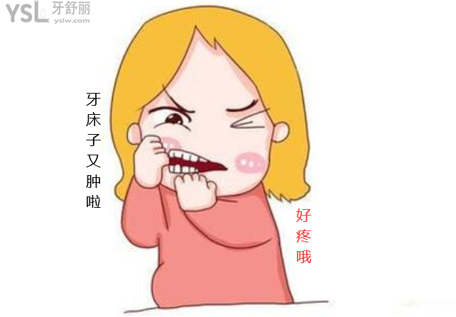 牙床子肿了怎么办快速消肿方法求